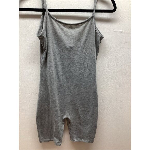 Absolutely It Size Medium Sleeveless Grey Romper. Preloved - Picture 2 of 3